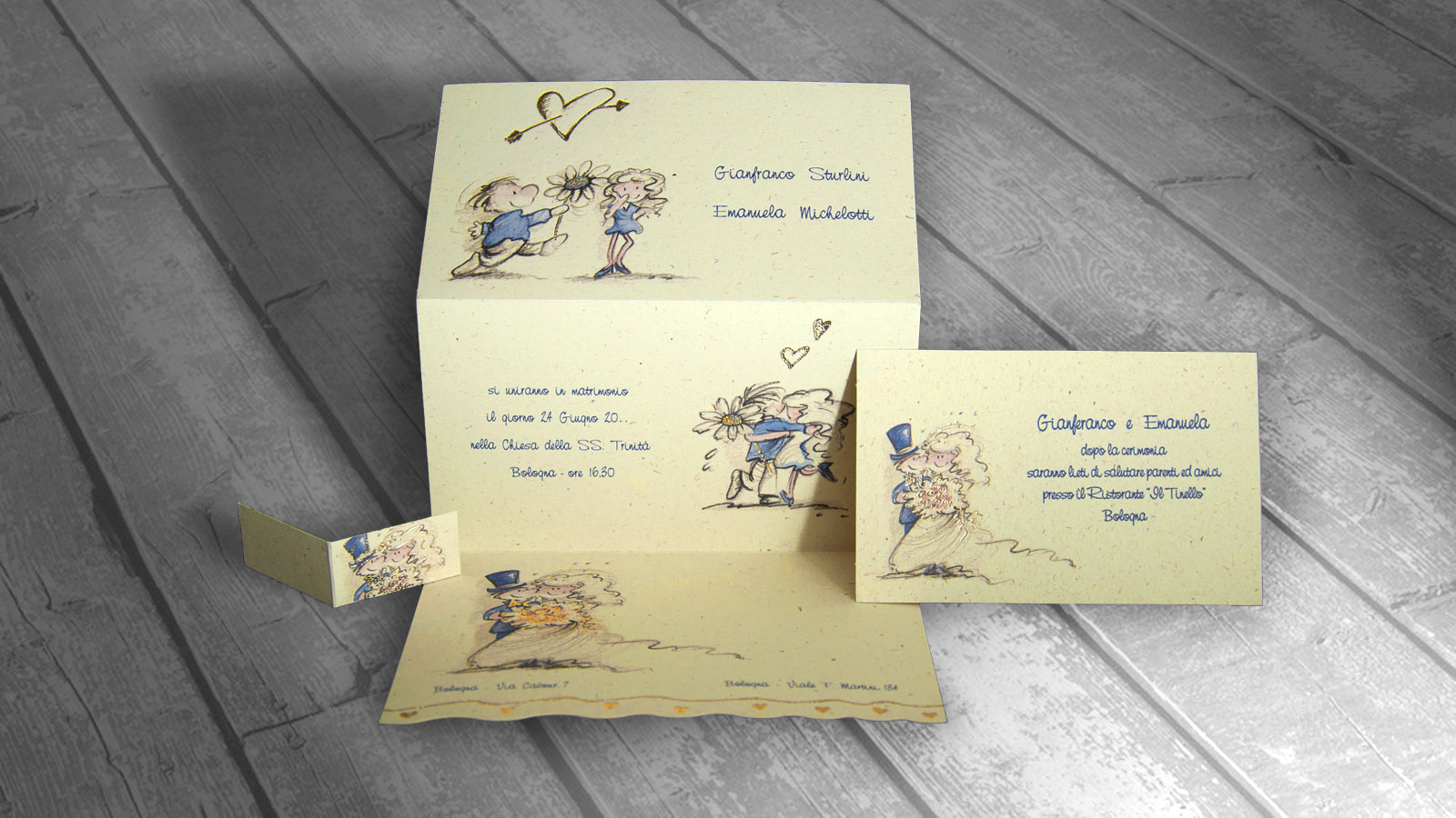 Partecipazioni Matrimonio Simpatiche