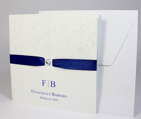 Partecipazioni Eleganti con Diamante