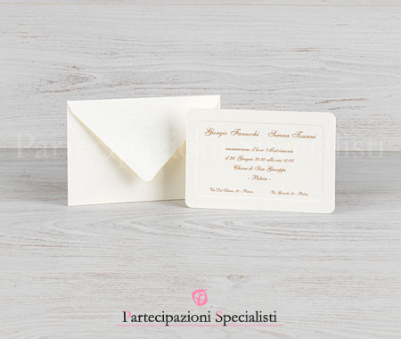 Partecipazioni matrimonio personalizzate - Il mio invito perfetto