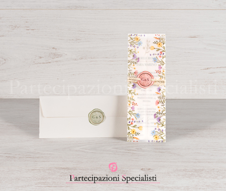 Inviti nozze originali eleganti Boho Chic – Campione Gratis