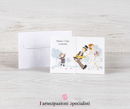 Partecipazioni Divertenti con Figlio o Figlia
