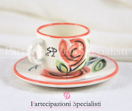 Bomboniere matrimonio con papaveri rossi