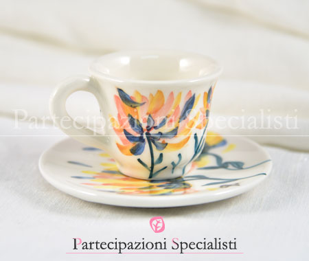 Bomboniere matrimonio con tarassaco giallo
