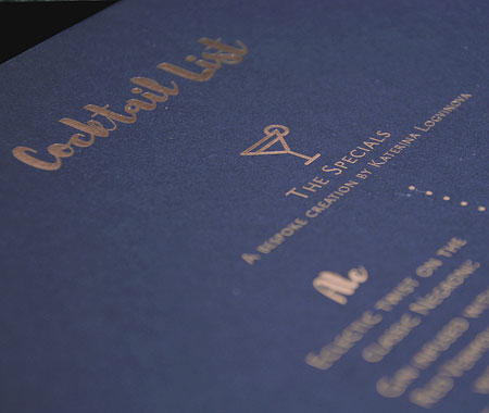 Partecipazione Matrimonio Blu e Oro Rosa