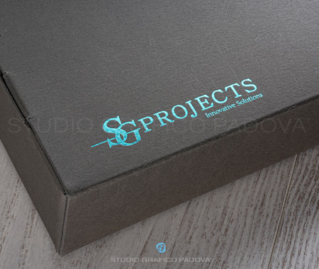 foto Box Raccoglitori Eleganti Grigio Antracite e Tiffany
